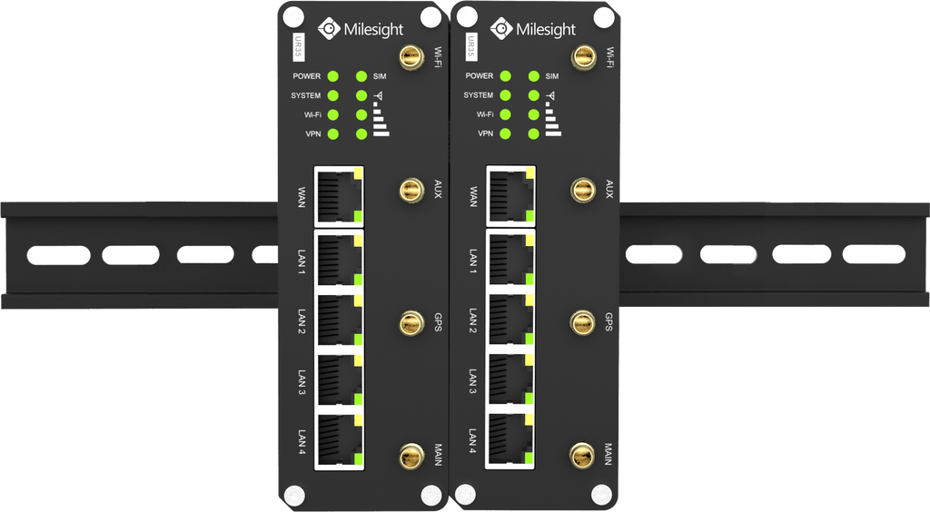 Milesight UR35 Industrial 4G LTE Cellular Router Dual Sim