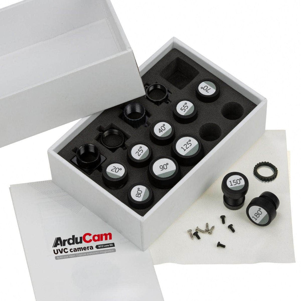 Arducam M12 Lens Set for USB Camera LK005