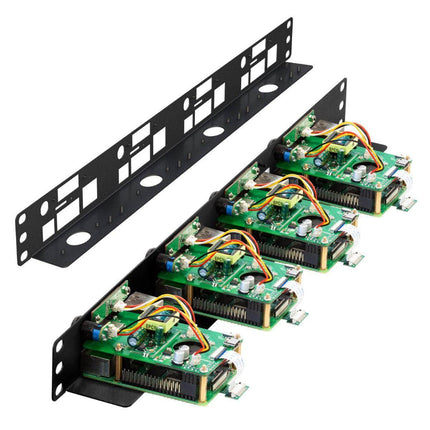 Arducam Raspberry Pi Raspberry Pi Ultimate Rackmount PoE OLED Display Power and Cooling Fan