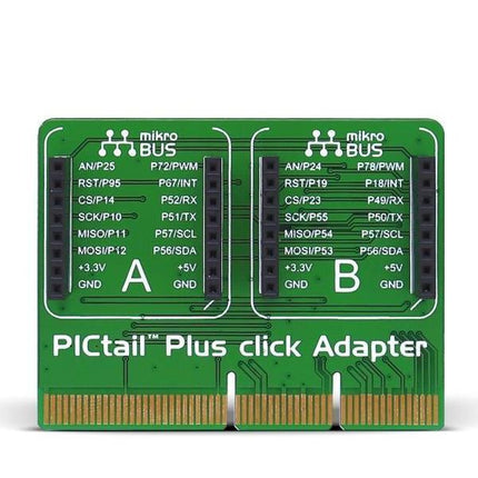 MikroElektronika Click Shields PICtail Plus click Adapter - MikroElektronika Microchip Dev Board Add-On