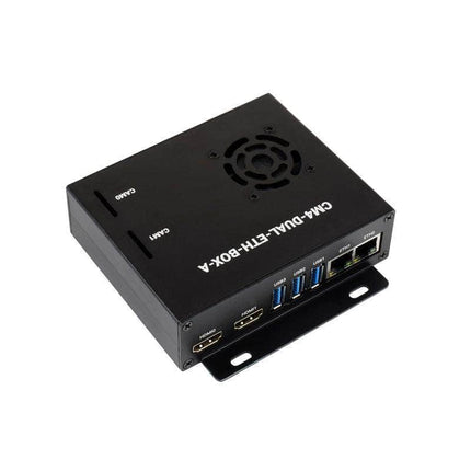 Waveshare IoT Board Dual Gigabit Ethernet Mini-Computer Based on Raspberry Pi CM4 with Cooling Fan