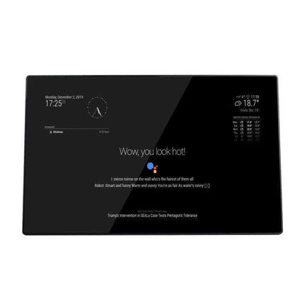 13.3 Inch Magic Mirror, Raspberry Pi CM4 Mini PC with Voice Assistant, Touch Control