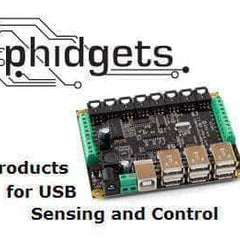 Phidgets, VINT Hub, PLC, USB controller, RFID Tag, IOT Internet of Things Dev Board, Motion Sensor, Servo Motor