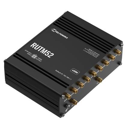 Teltonika RUTM52 Industrial Rugged Cellular LTE Dual 5G Router