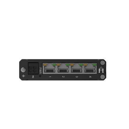 Teltonika TSW304 DIN Rail 4-Port Gigabit Ethernet Switch