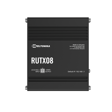 Teltonika RUTX08 Industrial Rugged Ethernet Router