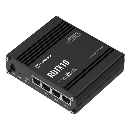 Teltonika RUTX10 Industrial Rugged Ethernet Router