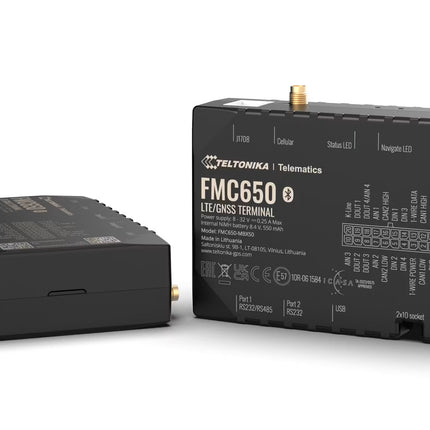 Teltonika FMC650 4G LTE Cat 1 GPS Tracker for advanced applications with CAN