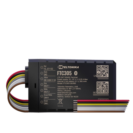 Teltonika FTC305 Compact 4G LTE Cat 1 E-mobility GPS Tracker with CAN data reading