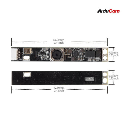 Arducam Camera 5MP Autofocus USB Camera with Microphone B0441