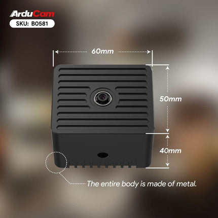 Arducam Camera All-in-one Raspberry Pi AI Camera Kit with CM5 PoE Vision AI Solution