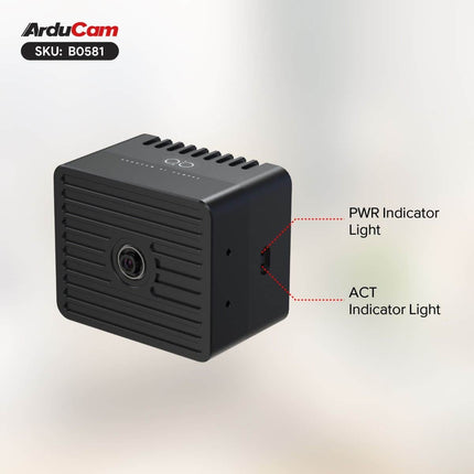 Arducam Camera All-in-one Raspberry Pi AI Camera Kit with CM5 PoE Vision AI Solution