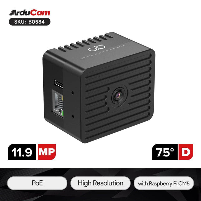 Arducam Camera Arducam 12MP IMX708 Compact Camera Kit with Raspberry Pi CM5 B0584