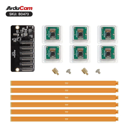 Arducam Camera Arducam 12MP Multi-Camera Kit for NVIDIA Jetson AGX Orin (B0473)