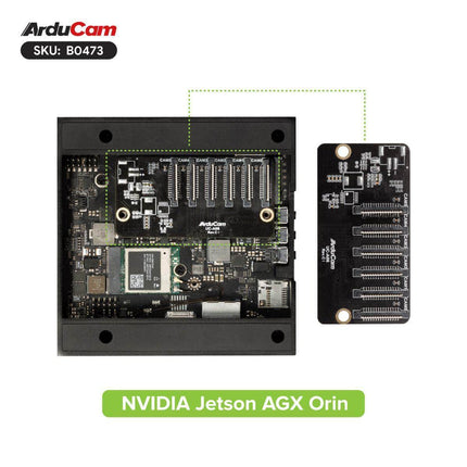 Arducam Camera Arducam 12MP Multi-Camera Kit for NVIDIA Jetson AGX Orin (B0473)