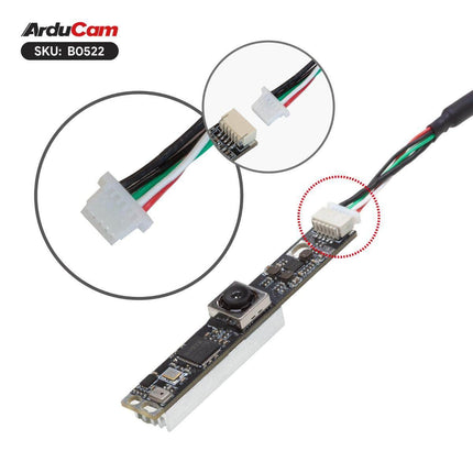 Arducam Camera Arducam 16MP IMX298 USB Camera Autofocus Microphone Multi OS B0522