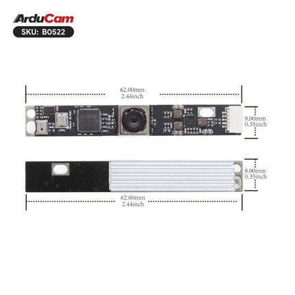Arducam Camera Arducam 16MP IMX298 USB Camera Autofocus Microphone Multi OS B0522