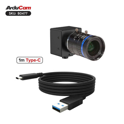 Arducam Camera Arducam 20MP IMX283 USB 3.0 Camera 16mm C-Mount Lens B0477