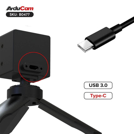 Arducam Camera Arducam 20MP IMX283 USB 3.0 Camera 16mm C-Mount Lens B0477