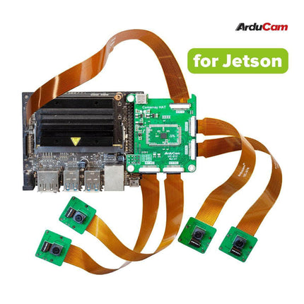 Arducam Camera Arducam 8MP*4 IMX219 Quadrascopic Camera Bundle Kit B0396