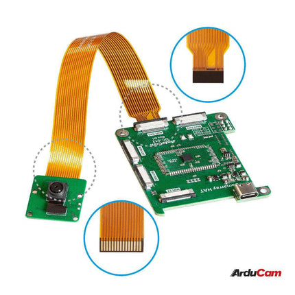 Arducam Camera Arducam 8MP*4 IMX219 Quadrascopic Camera Bundle Kit B0396