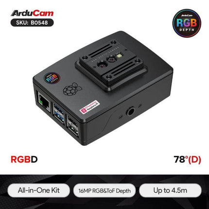 Arducam Camera Arducam RGBD ToF Camera RPi5 B0548