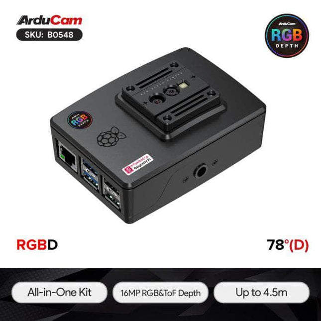 Arducam Camera Arducam RGBD ToF Camera RPi5 B0548
