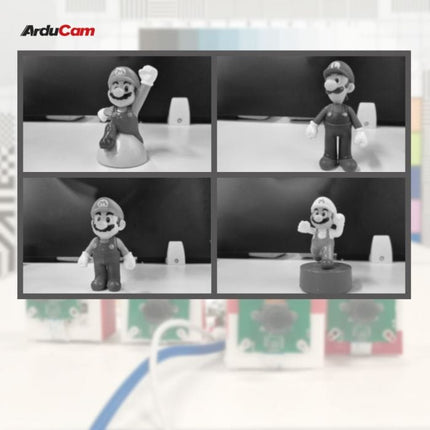 Arducam Camera B0267 Arducam 1MP*4 Quad OV9281 Global Shutter Monochrome Camera Bundle Raspberry Pi Jetson