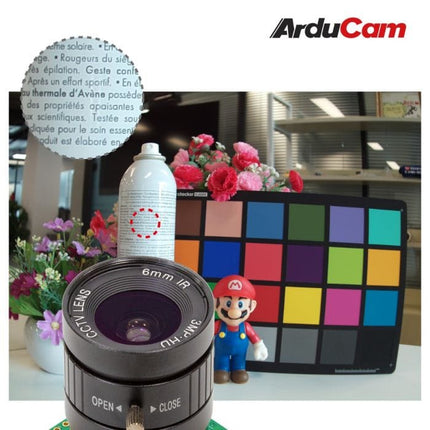 Arducam Camera B0270 Arducam High Quality IR-CUT Camera Raspberry Pi 12.3MP 1/2.3" 477P HQ