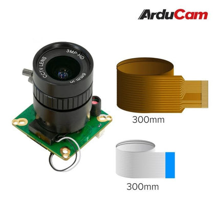 Arducam Camera B0270 Arducam High Quality IR-CUT Camera Raspberry Pi 12.3MP 1/2.3" 477P HQ
