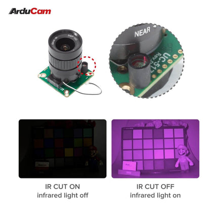 Arducam Camera B0274 Arducam High Quality IR-CUT Camera for NVIDIA Jetson 12.3MP 6mm CS Lens