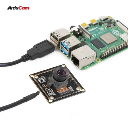 Arducam Camera B0322 Arducam 2MP OV2311 Global Shutter Monochrome USB Camera Board Low Distortion