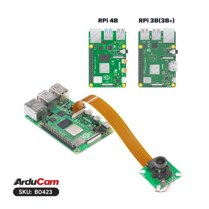 Arducam Camera B0423 Arducam 2MP Ultra Low Light STARVIS IMX462 Motorized IR-CUT Camera Raspberry Pi