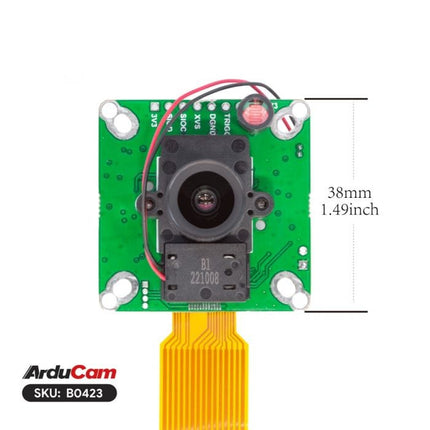 Arducam Camera B0423 Arducam 2MP Ultra Low Light STARVIS IMX462 Motorized IR-CUT Camera Raspberry Pi