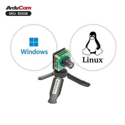 Arducam Camera B0538 Arducam 5MP OG05B1B Mono Global Shutter USB 3 Camera