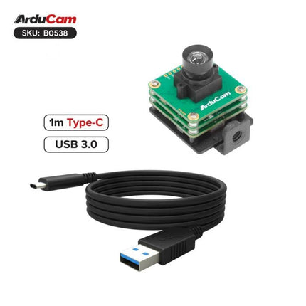 Arducam Camera B0538 Arducam 5MP OG05B1B Mono Global Shutter USB 3 Camera