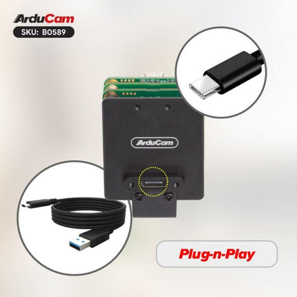 Arducam Camera B0589 Arducam AR0822 4K HDR High Framerate USB3 UVC Camera onboard ISP