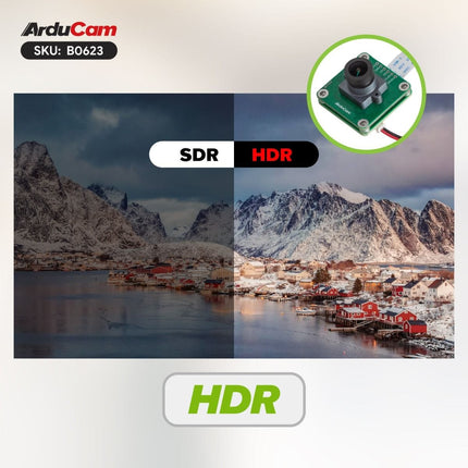 Arducam Camera B0623 Arducam 3MP ISX031 MIPI Camera for NVIDIA Jetson Orin Nano/NX