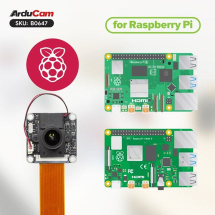 Arducam Camera B0647 Arducam 1080P Day Night Vision Ultra Low Light MIPI Camera Raspberry Pi