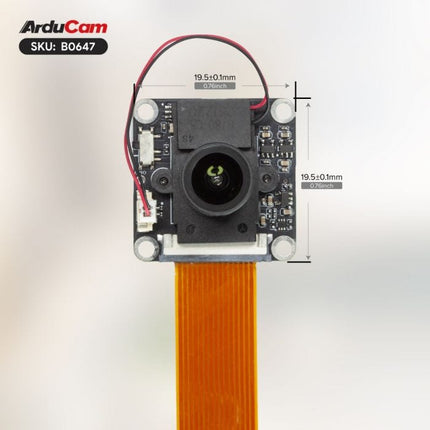 Arducam Camera B0647 Arducam 1080P Day Night Vision Ultra Low Light MIPI Camera Raspberry Pi