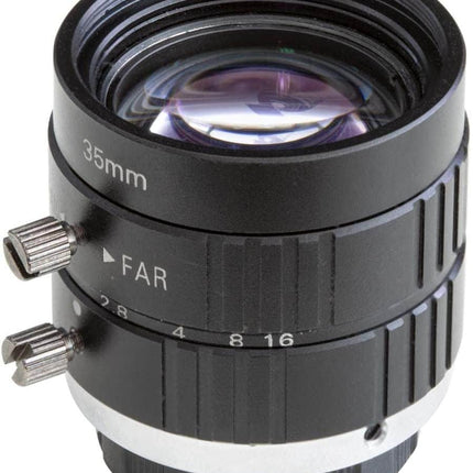 Arducam Camera LN047 Arducam C-Mount Lens 35mm Focal Length, Manual Focus Adjustable Aperture