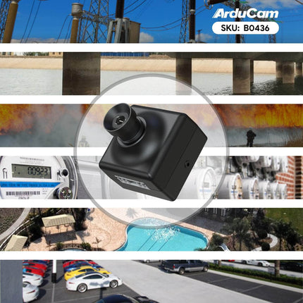 Arducam Camera Mega 5MP SPI Camera Module M12 Lens for any Microcontroller B0436