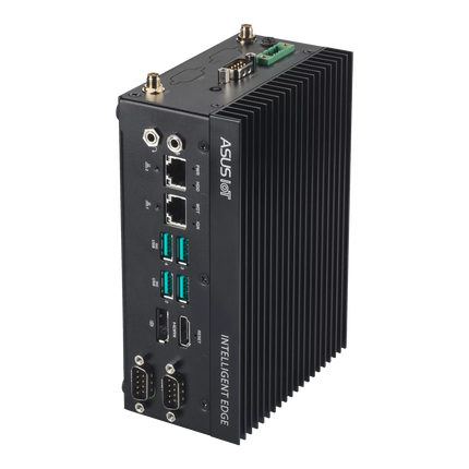 ASUS IoT Edge AI ASUS IoT PE1000U Edge AI Fanless DIN-rail Industrial PC Intel Core