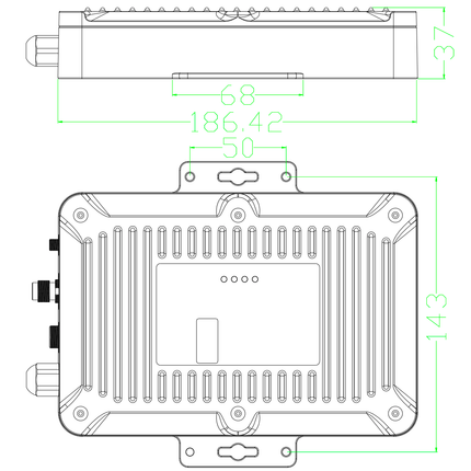 Bivocom LoRaWAN TG501 LoRa RTU rich I/O for field sensors