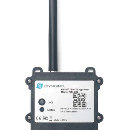 Dragino IOT Sensors NB-IoT and LTE CAT-M / Includes Replaceable 19000mAh Battery TS01 Waterproof Tilt Sensor Wireless LoRaWAN NB-IoT LTE CAT-M