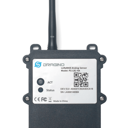 Dragino LoRa Sensor PS-LB2 with Replaceable 19000mAh Battery Waterproof PS-LB-NA LoRaWAN Analog Sensor 4-20mA 0-30V
