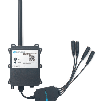 Dragino LoRaWAN CS01-CB2 Cellular NB-IoT and LTE CAT-M with 19000mAh Replaceable Battery CS01 Wireless 4 Channels Current Sensor Energy Meter LoRaWAN NB-IoT CAT-M