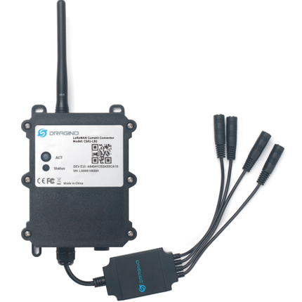 Dragino LoRaWAN CS01-LB2 LoRaWAN with Replaceable 19000mAh Battery CS01 Wireless 4 Channels Current Sensor Energy Meter LoRaWAN NB-IoT CAT-M