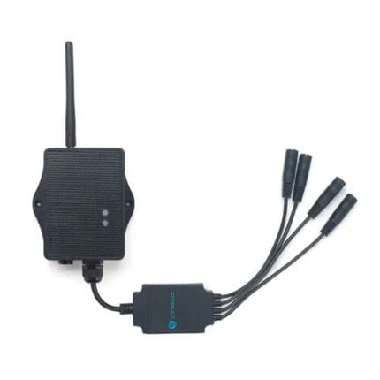 Dragino LoRaWAN CS01-LS LoRaWAN with Rechargable 3000mA Battery and Built-in 0.9w solar panel CS01 Wireless 4 Channels Current Sensor Energy Meter LoRaWAN NB-IoT CAT-M