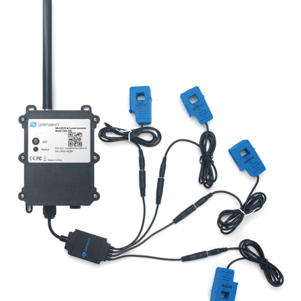 Dragino LoRaWAN CS01 Wireless 4 Channels Current Sensor Energy Meter LoRaWAN NB-IoT CAT-M